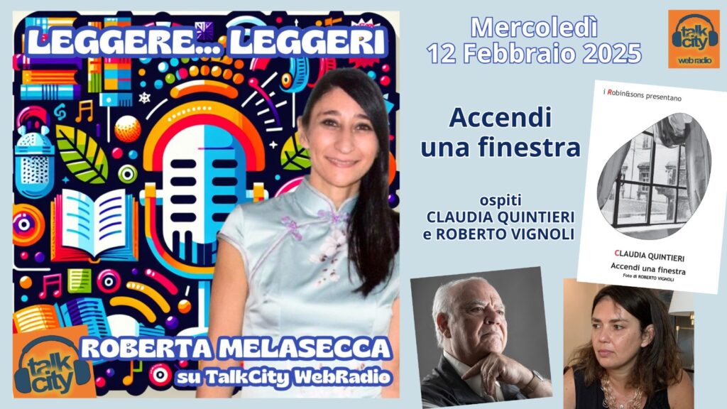 Leggere…Leggeri con Claudia Quintieri e Roberto Vignoli